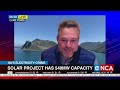 Solar project has 540MW capacity