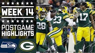 Seahawks vs. Packers | NFL Week 14 Game Highlights