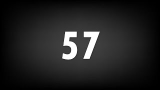 57 Second Countdown Timer | No Copyright ⏰