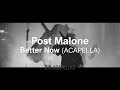 Post Malone - Better Now (Acapella - HQ - Vocals Only)