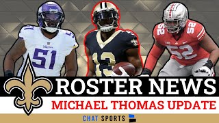 New Orleans Saints Sign OL Wyatt Davis + Michael Thomas Playing Week 1 vs. Falcons? Saints News