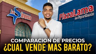 Cual Supermercado Vende Mas Barato - La Sirena VS Plaza Lama