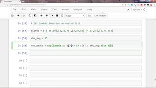 Python 3 Programming Tutorial | #8 Accessing Nested list within lambda function and map function