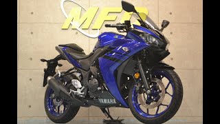 ヤマハ YZF-R25 ブルー 3,372km 程度良好 MFD神戸店 中古 新規入荷車両【特選250ccバイク紹介】「sold out」