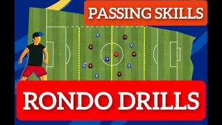 Futbolda Dar Alanda Topa Sahip Olma (RONDO) Drilleri