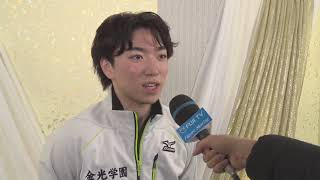 【フジテレビ公式】全日本フィギュアスケート選手権2019＜男子フリー第3G／木科雄登 インタビュー＞