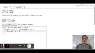 CodingBat Java Array-2 has22