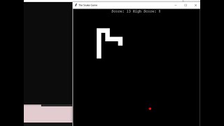 The Snake Game in Python with source code | Source Code & Projects
