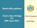 Banknifty options expiry strategy for 29th April 2021 - [ Hindi. ] [#217]