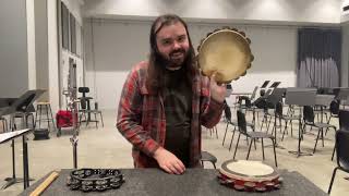 Auxiliary Percussion ‘Crash’ Course