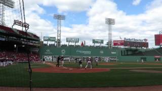 Christian Triplett - Baseball NCCU vs FAMU 1st of 2 Homeruns (HR) Fenway Park Boston