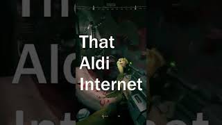 That ALDI INTERNET (FLOOR FALLING) #shorts