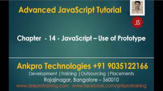 Advanced JavaScript - Chapter 14 - Use of Prototype in JavaScript