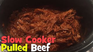 Incredible Slow Cooker Pulled Beef