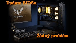 Jak upgradovat BIOS základní desky Asus TUF Gaming B550 Plus pomocí USB Flash Disku.