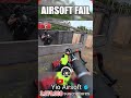 🤣 airsoft minigun fail 🤣 ▬ fail airsoft funny