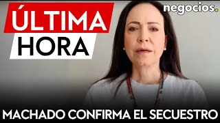 ÚLTIMA HORA | María Corina confirma el secuestro: tensión total en Venezuela tras la jura de Maduro