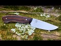 Beginner knife making: Forging a hunting/skinning knife from 5160