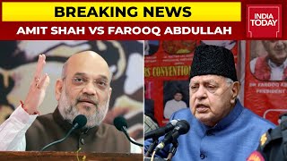 NC Chief Farooq Abdullah Calls For Talk With Pakistan | Breaking News