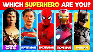Which Superhero Are You? 🤔🦸 PERSONALITY QUIZ