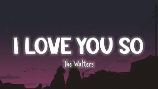 I Love You So - The Walters [Lyrics/Vietsub]