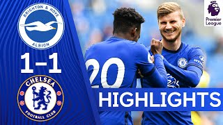Timo Werner's First Chelsea Goal | Brighton 1-1 Chelsea | Match Highlights & Frank Lampard interview