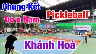 Chung kết đơn nam dưới 15 tuổi giải Pickleball tỉnh Khánh Hoà năm 2024 kịch tính đến phút cuối cùng