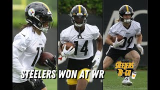 Steelers WRs Keep Shining at Camp