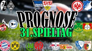 31.Spieltag Bundesliga VORSCHAU + TIPPS: ALLE 9 Spiele bringen Brisanz mit!! Wird der FCB Meister?