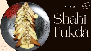 Kookwithkutty — Shahi Tukda | Bread Pudding | Mughal Sweet Recipe | Quick Dessert Recipe | Rabri