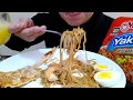 ASMR+ CORN DOGS+SHRIMPS/NOODLES/EGGS+PIZZA+SUBSCRIBE please.T.Y