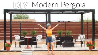 Build a MODERN Pergola | How To