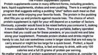 142 Choosing a Protein Powder Supplement for You.