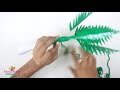 make coconut tree using plastic bottles bottle crafts প্লাস্টিকের বোতল রিসাইকেল করার উপায়