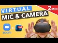 How to use  Ecamm live in Zoom with the Virtual Mic & Camera!