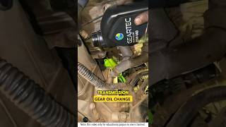 Transmission gear oil changing system #automechanic #carseatquicky #carmachanic #caraccessories