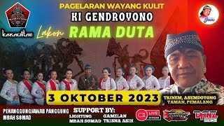 LIVE WAYANG KULIT KI GENDROYONO LAKON RAMA DUTA // DUSUN TRINEM ASEMDOYONG TAMAN PEMALANG