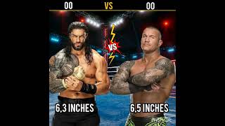 Roman reigns Vs Randy Orton Comperison | #shorts #romanreigns #wwe