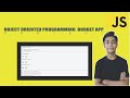 JAVASCRIPT Course Project Based Learning - Oop Budget App Using Javascript Project #15