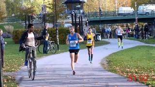 Å-stadsloppet 2014 - Start, Skebäcksbron och Mål