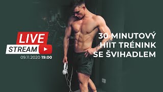 30 minutový HIIT trénink se švihadlem, kterým spálíte až 400 kcal l Tomáš Tapúšik