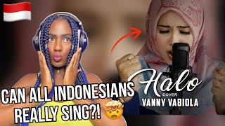 What a VOICE! Vanny Vabiola - "Halo" | SINGER  FIRST TIME REACTION