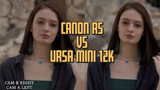 Ursa Mini Pro 12k vs Canon R5
