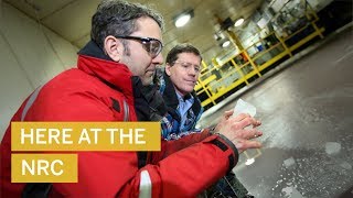 Here at the NRC: An ice physicist drives a bridge into ice