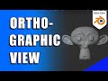 Orthographic Views in Blender 3D (Micro Tip)