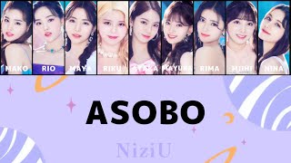 NiziU 【 ASOBO 】パート分け フルサイズ 新曲