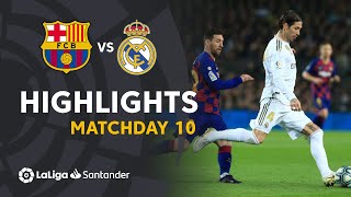 Highlights FC Barcelona vs Real Madrid (0-0)