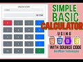CALCULATOR IN HTML, CSS, BOOTSRAP5 & JAVASCRIPT - With Source Code | NestWave Technologies