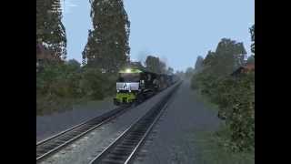 Railworks 2015 on New York Divison-New Bergin line