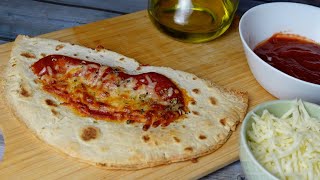 5 minuti ed è subito pronta‼️ LA PIADA CALZONE ricetta FACILISSIMA!